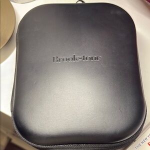 Brookstone Black Over-Ear Headphones